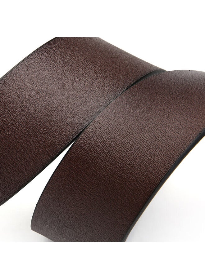 Scarecrow Men's Belt, Pin Buckle, Genuine Leather, Business Waistband, Casual Trendy Trouser Belt, Qixi Valentine's Day Gift For Boyfriend - Image 5