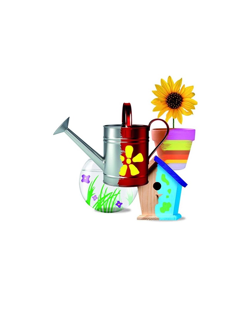 JOVI DECOR ACRYLIC BOTTLE OF 250ML YELLOW - Image 2