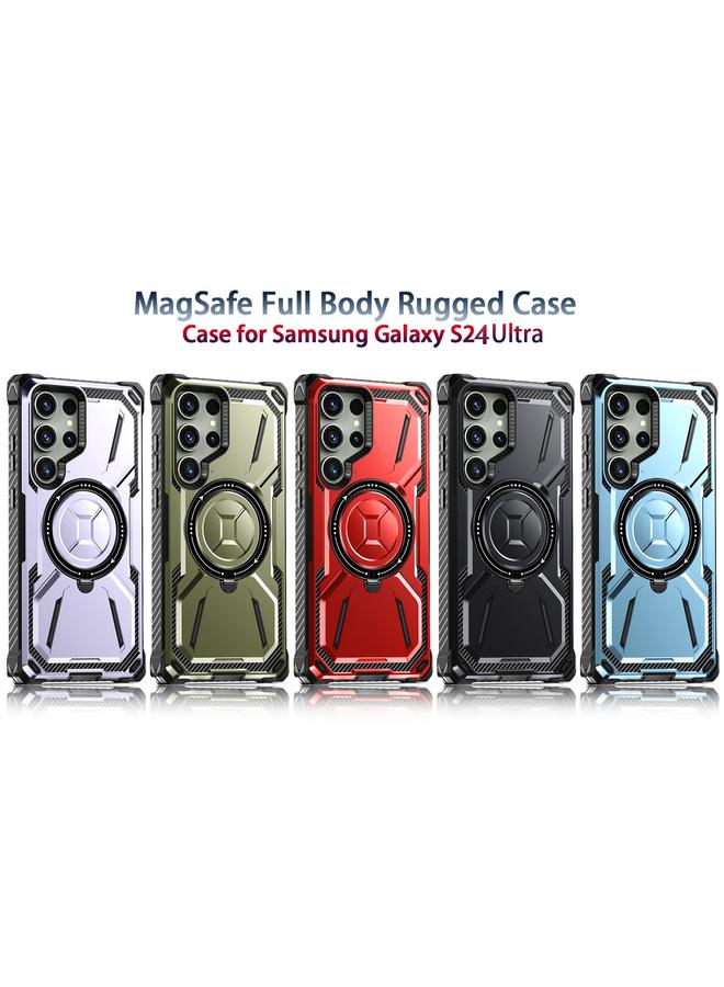 S-TOP Case For Samsung Galaxy S24 Ultra 5G Armor Series Holder Phone Case - Image 2