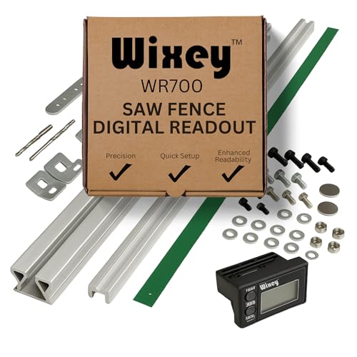 Wixey Saw Fence Digital Readout – Easy-to-Read Accurate Table Saw Fence Upgrade - Durable Digital Dial Indicator - Perfect Precision Measuring Tools for Woodworking Projects - Image 1
