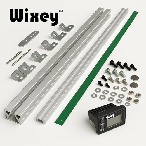 Wixey Saw Fence Digital Readout – Easy-to-Read Accurate Table Saw Fence Upgrade - Durable Digital Dial Indicator - Perfect Precision Measuring Tools for Woodworking Projects - Image 2