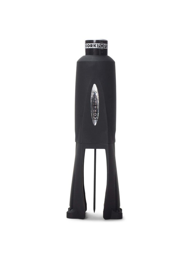 Cork Pops Cork Pops Legacy Wine Opener Built-in 4-Blade Foil Cutter Safe Cork Removal, Effortless Push Button Use, Needle Guard for Safety, Low-Pressure Cartridge Opens Up To 60 Bottles  - Image 1