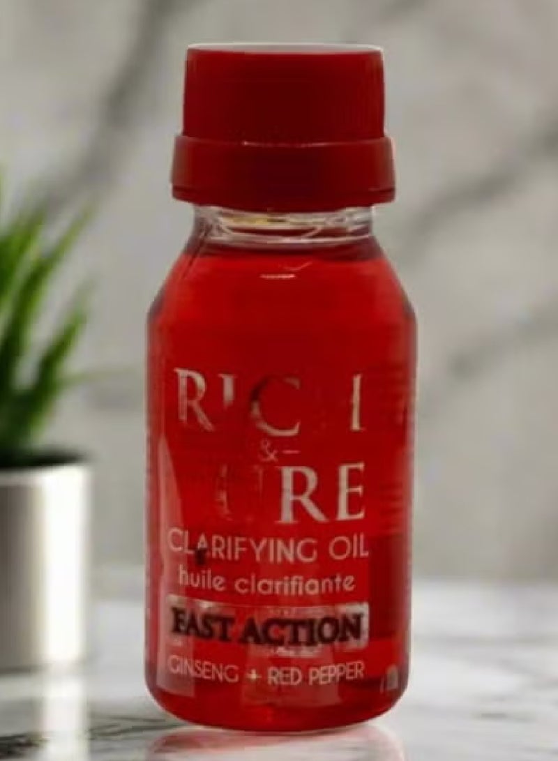 ريتش آند بيور زيت منقي سريع المفعول مع الجينسنغ والفلفل الأحمر 60 مل - Image 3