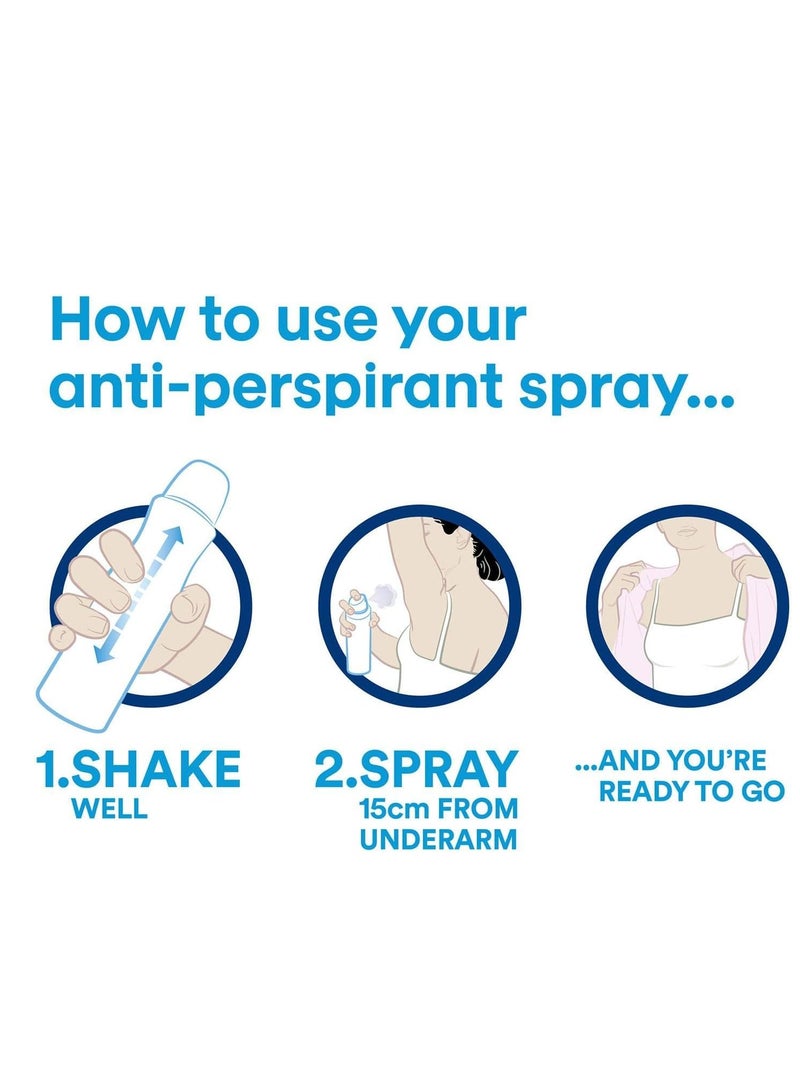 دوف مزيل عرق بخاخ للنساء من دوف، برائحة الخيار والشاي الأخضر، 250 مل - Image 4