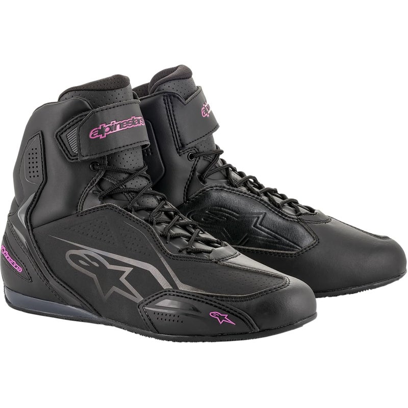 Alpinestars أحذية موتوسيكل ألبيينستار للنساء ستيلا فاستر-3، أسود/فضي، 5.5 - Image 2