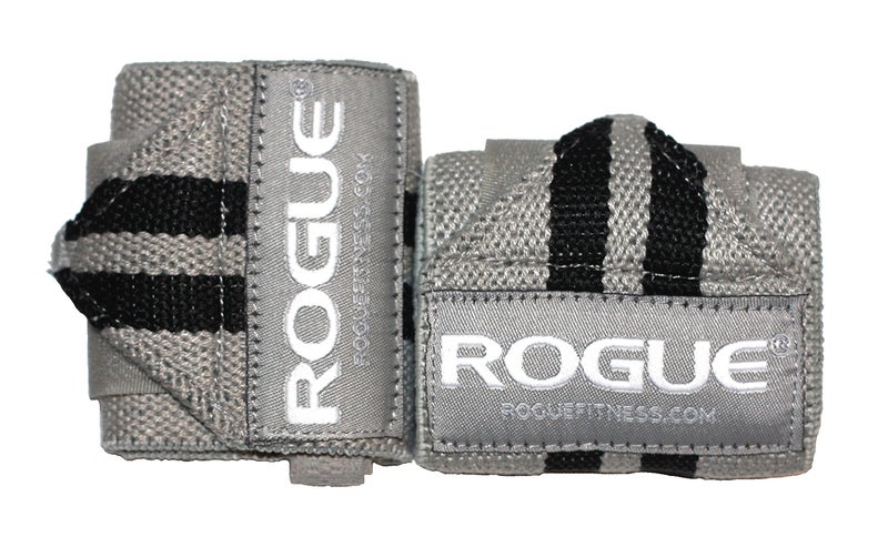 Rogue Fitness Wrist Wraps (Gray 12") - Image 1
