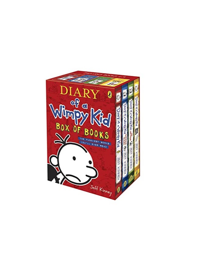 Diary Of A Wimpy Kid Box Of Books