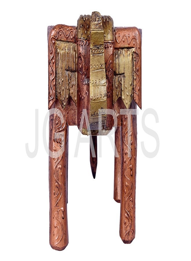 JGARTS More Buying Choices for JGARTS Wooden Wood Elephant Stool Handicraft Gift Foot Stool Step Stool 7.5" Souvenir - Image 5
