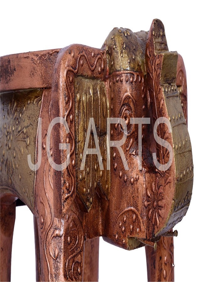 JGARTS More Buying Choices for JGARTS Wooden Wood Elephant Stool Handicraft Gift Foot Stool Step Stool 7.5" Souvenir - Image 4