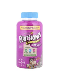 Flintstones Flintstones, Complete Children's Multivitamin with Vitamin A, C, D, E and Zinc, 180 Gummies  - Image 1