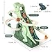 Vingtank Dinosaur Chasing Race Track Dinosaur Climbing Slide Stair Toy Electric Dino Roller Coaster with Light and Music Electric Race Track Game Set Fun Track Slide - Image 4