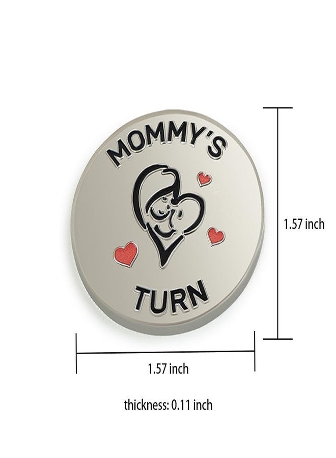 Vichona New Dad Mom Gifts Funny Decision Making Coin, New Parent Mummy Daddy Pregnancy Women First Time to be Moms Dads Gifts Double Sided - Image 2
