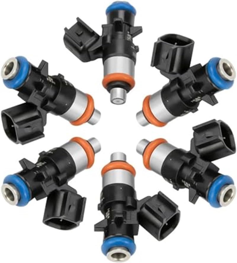 DEMULAX Set of 6 Replacement Fuel Injectors Nozzle - Image 1