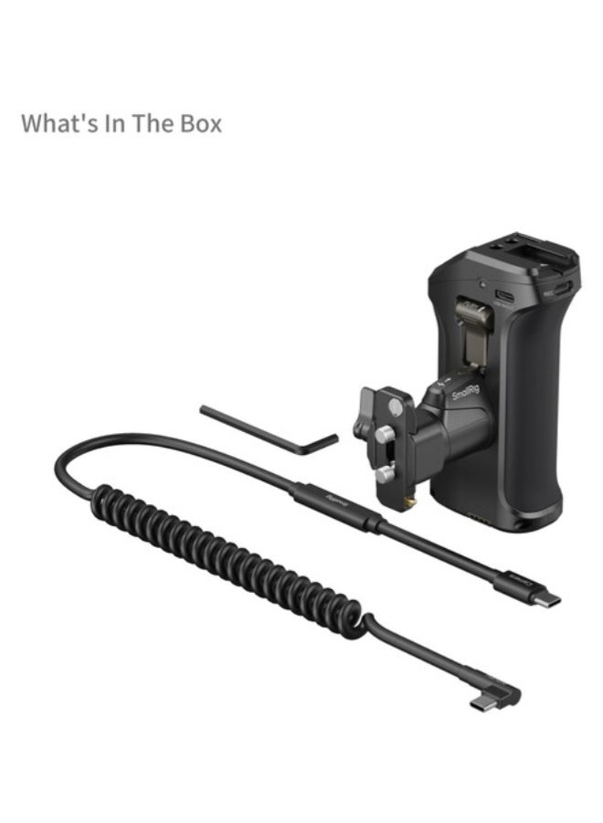 SmallRig Rotating Side Handle with Trigger REC for Selected Canon / Blackmagic Design Cameras 5235 - Image 4