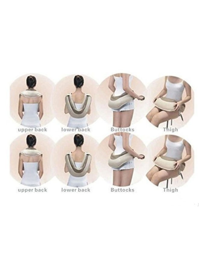 Cervical Massage Shawl for Neck and Shoulder Pain Relief - Heated Neck Massager Wrap with Deep Tissue Relaxation - Electric Cervical Shoulder Massage Cape for Stress Relief and Muscle Relaxation - Portable Cervical Support Massage Shawl for Home, Office and Travel Use - Comfortable Neck Therapy Wrap for Women and Men - Image 2