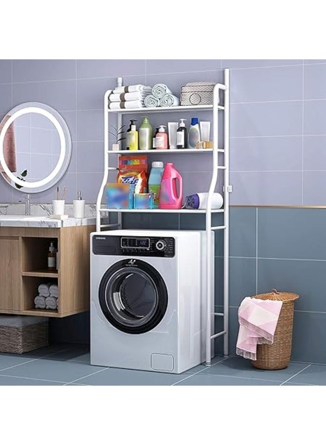 Generic Bathroom Space Saver, Toilet/Washing Machine Organizer Stand, 3-Tier Towel Storage Rack Holder Over The Bathroom  - Image 1