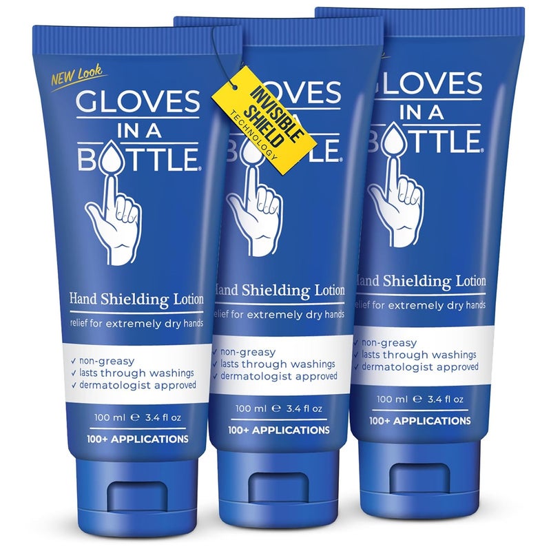 Gloves In A Bottle Shielding Lotion 3 Pack 34oz Tube
