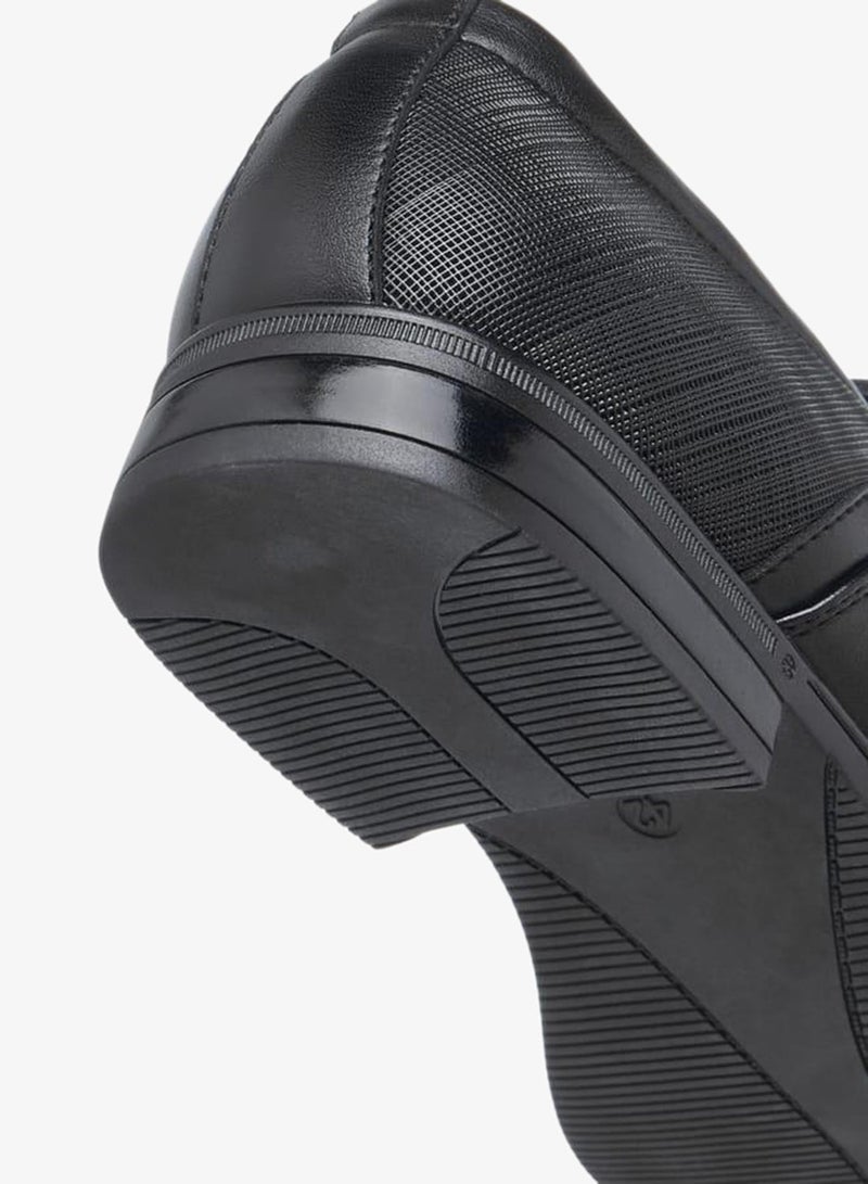LBL by Shoexpress Textured Slip-On Loafers - Image 5