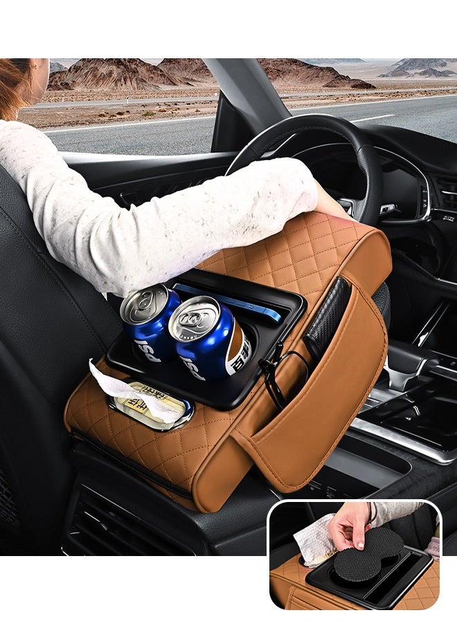 Generic Multifunctional vehicle-mounted height-enhancing integrated armrest box pad  - Image 2