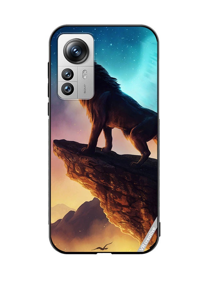 VR CREATIVE Protective Case Cover For Xiaomi 12X Lion King Design Multicolour - Image 1