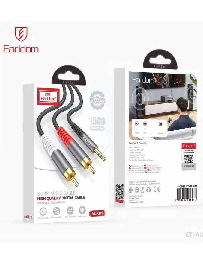 Earldom ET-AUX81 3.5mm Audio Cable
