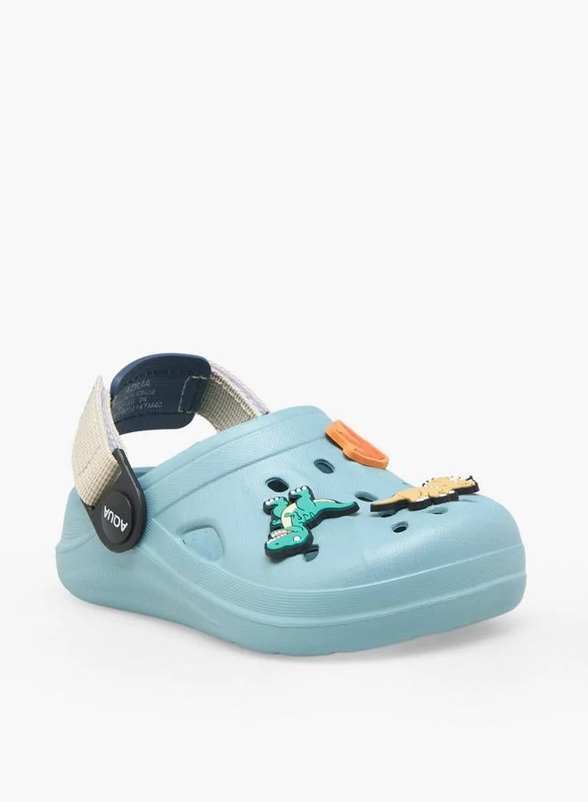 Aqua Boys Backstrap Clogs
