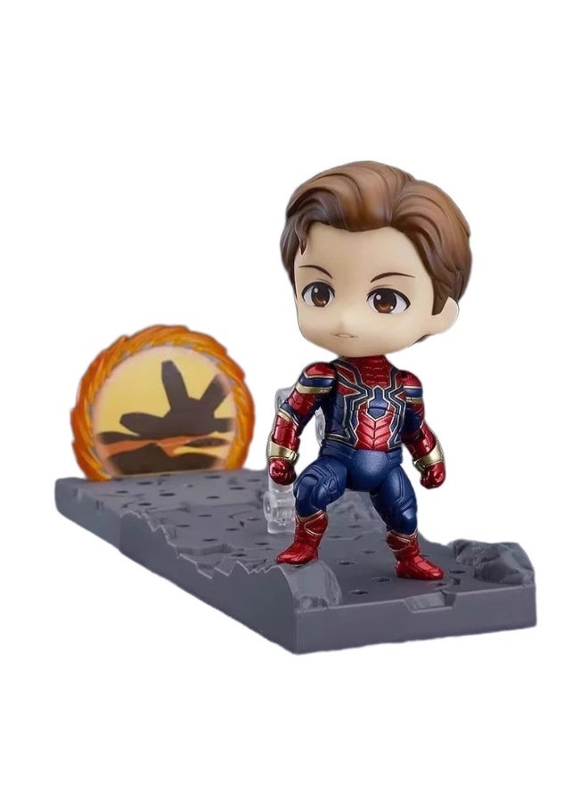 أفينجيرز المنتقمون الحديد سبايدرمان طبعة فاخرة المنقولة دمية نموذج الديكور سطح المكتب الديكور لعبة هدية للعائلة والأصدقاء - Image 4