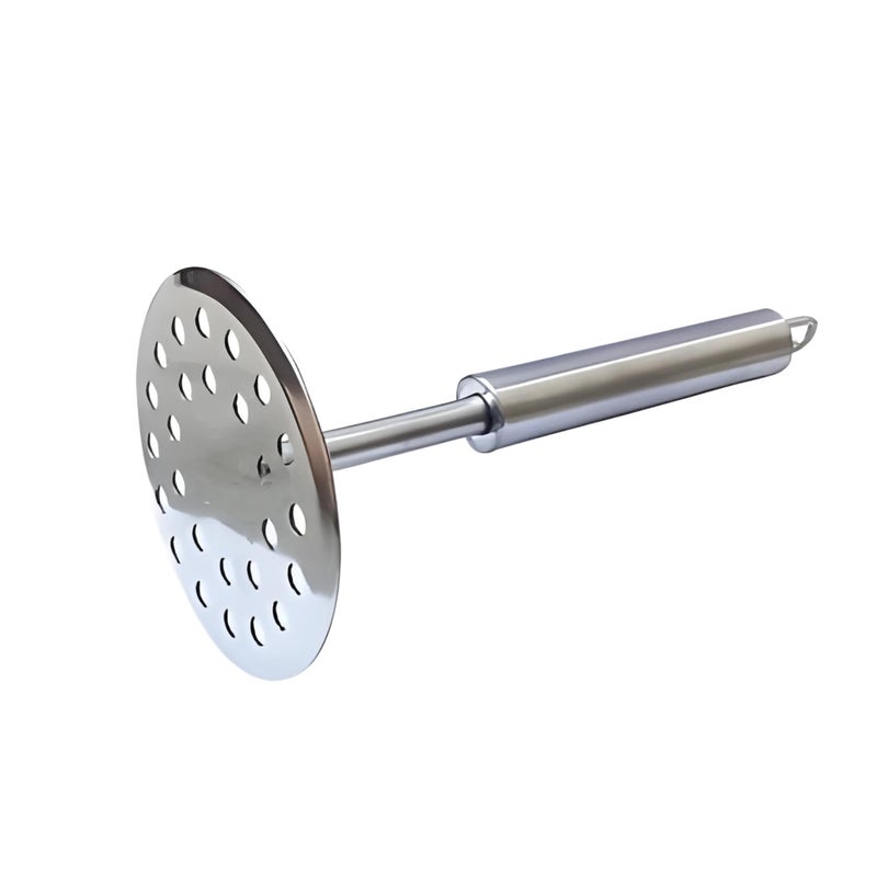 Brunchy Masher Stainless Steel - Potato Masher & Smasher Stainless Steel for Vegetables, Pav Bhaji - Durable Kitchen Tool, Ergonomic Handle, Easy to Clean, Multi-Purpose Kitchen Essential - Image 4
