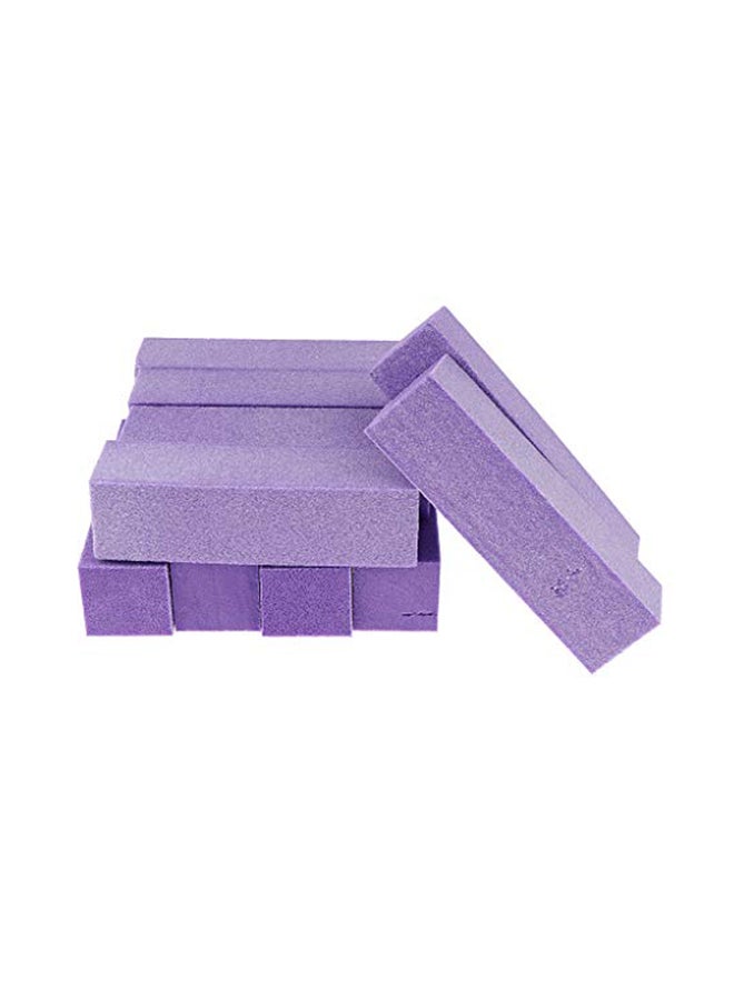brunson Nail Buffer BlocksBuffing Sanding Sponge, Buffing Nail Files, 10 Pieces Per Pack - NBBP10 - Image 1