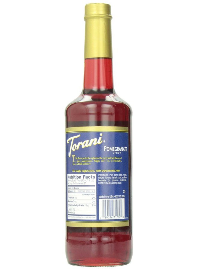 Torani شراب الرمان من توراني (750 مل) - Image 2
