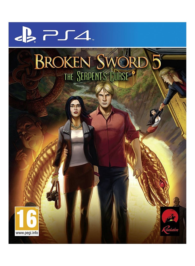 السيف المكسور 5 لعنة الثعابين - مغامرة - بلاي ستيشن 4 (PS4)