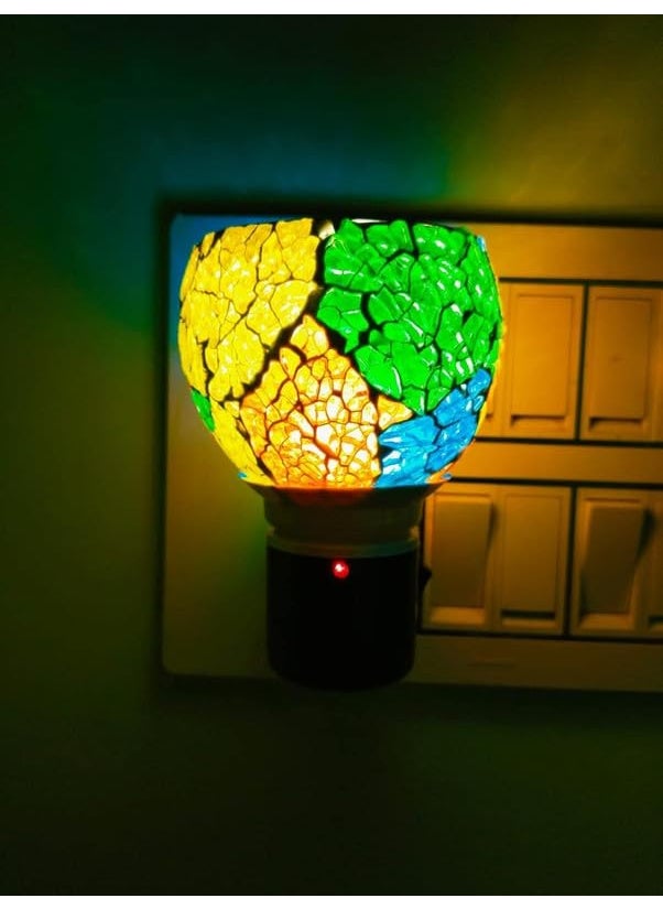 SHREE HANS CREATION SHREE HANS CREATION Ceramic Kapur Dani Electrical Camphor DiffuserHome Fragrance Aroma Glass Kapoor Dani Essential Oil Diffuser Burner Night Lamp2002Tozy  - Image 3