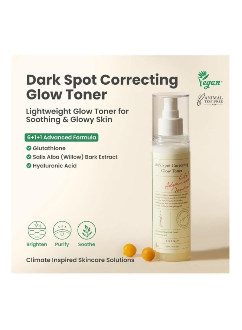 AXIS-Y AXIS-Y Dark Spot Correcting Brightening Toner with 98% Glutathione & 5% Niacinamide, Brightening & Soothing Toner with Hyaluronic Acid, Vegan & Free Korean Skincare - Image 5