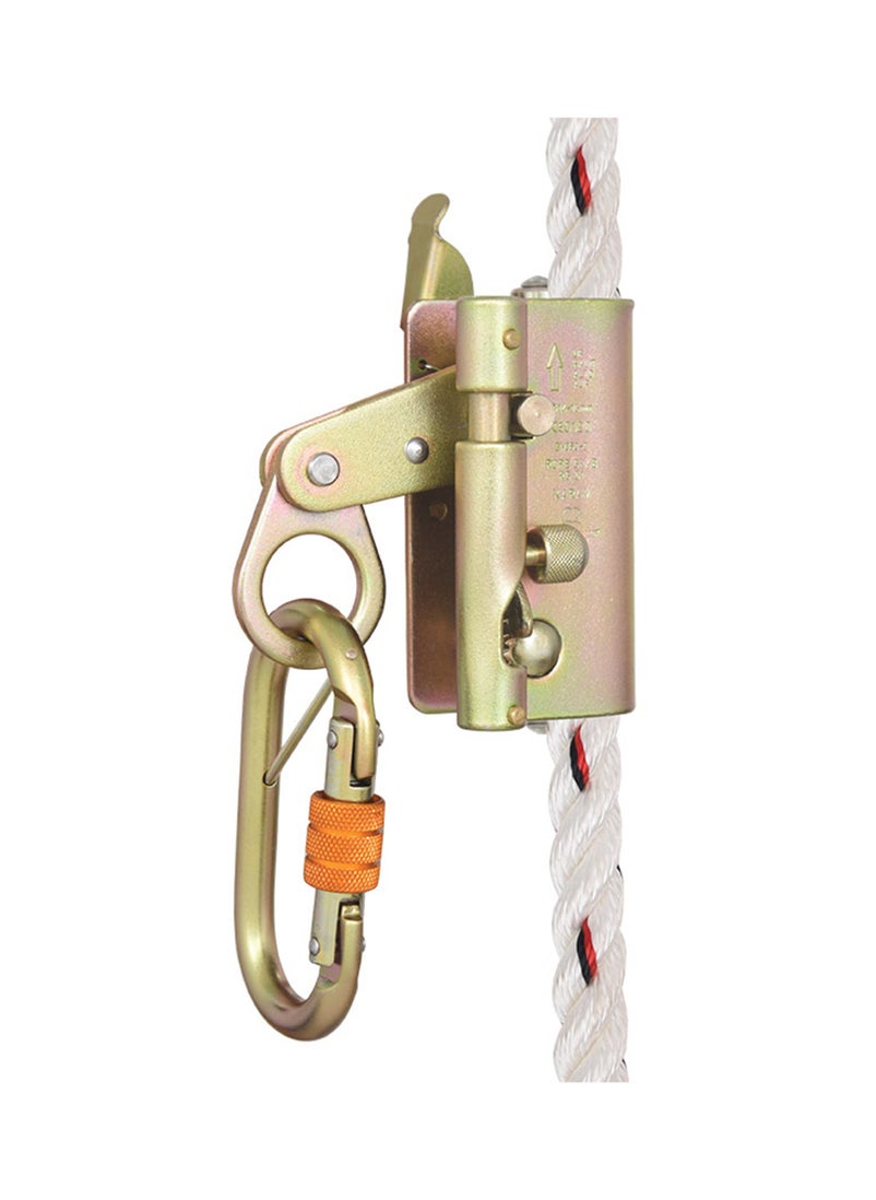 Karam PN 2000A Guided Type Fall Arrester System On Flexible Anchorage Line Gold