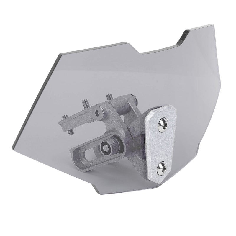 Motorcycle Windshield Extension Adjustable Height and Angle Clip On Windscreen - Increased Blocking Area Motorcycle Windscreen Extension for Various Motorcycle Models - Image 3