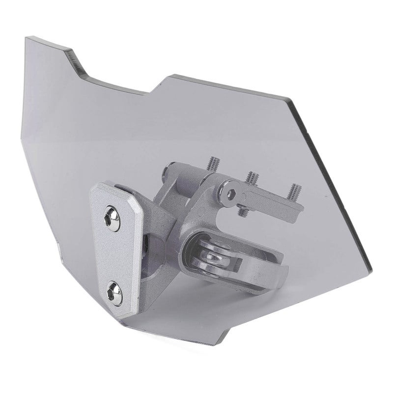 Motorcycle Windshield Extension Adjustable Height and Angle Clip On Windscreen - Increased Blocking Area Motorcycle Windscreen Extension for Various Motorcycle Models - Image 2