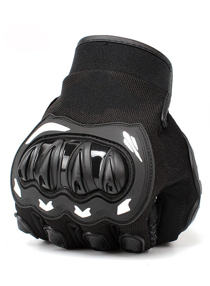 Outdoor Riding Motorcycle Full Finger Protective Gloves For Men Tactical Non-Slip Breathable Racing Gloves For Hunting Camping Climbing - Image 2