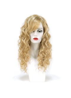 Krisah 165 Grams 24 Inch Wavy Long Hair Wig Accessories Artificial Hair For Cosplay/Photo Shop Party Props/Fun Hair For Dressing (Honey Blonde)  - Image 3
