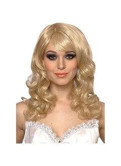 Krisah 165 Grams 24 Inch Wavy Long Hair Wig Accessories Artificial Hair For Cosplay/Photo Shop Party Props/Fun Hair For Dressing (Honey Blonde)  - Image 2