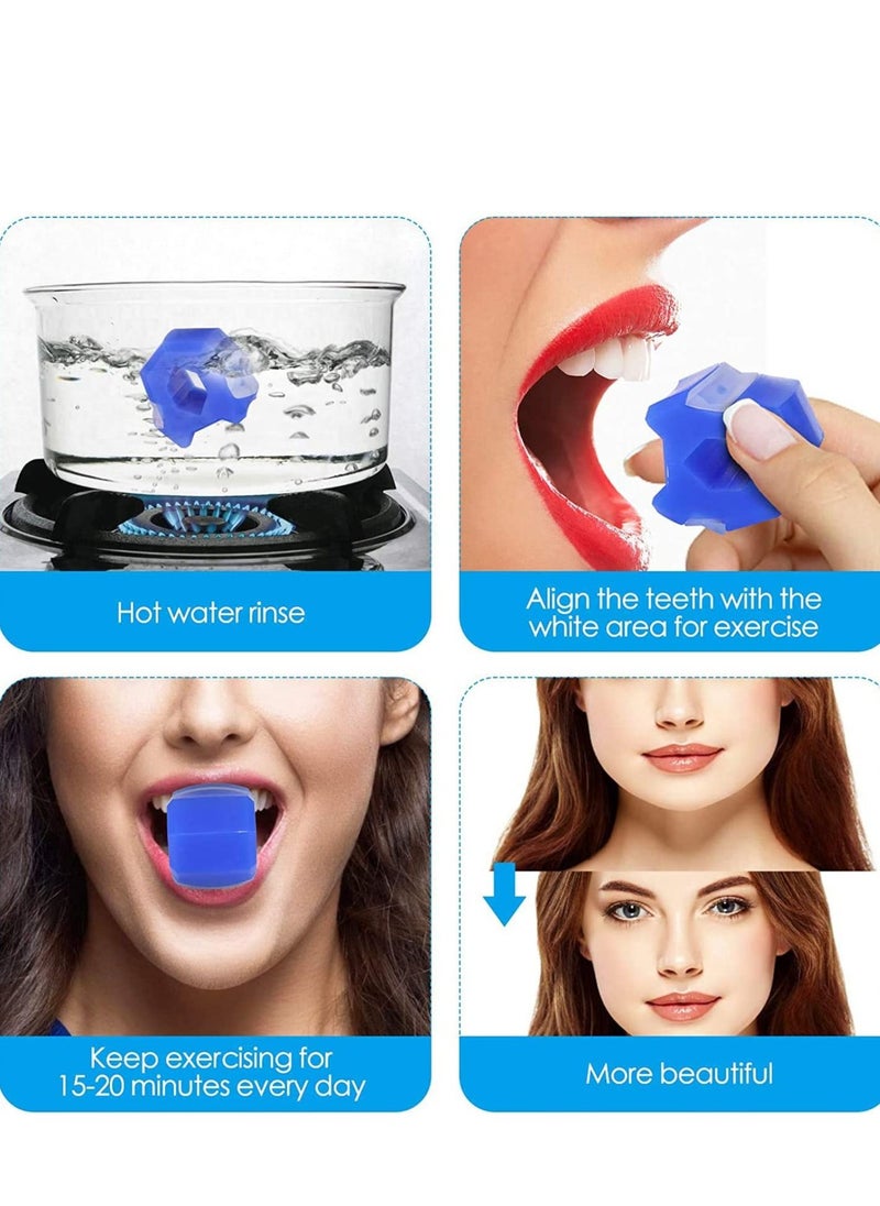 SYOSI - Jaw Exerciser Facial Jaw Toner Define Jawline Neck Exercise Ball Jaw Neck Toning Fitness Ball for Face Lift Double Chin Eliminator Slimming, Facial Treatments for Double Chin, Men/Women - Image 1