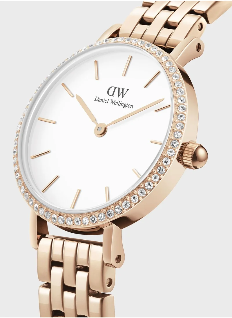 DANIEL WELLINGTON Petite Steel Strap Analog Watch