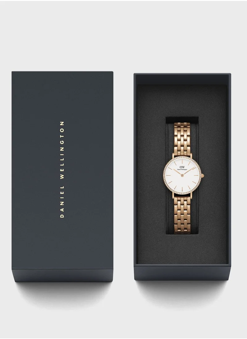 دانيال ولينغتون Petite Steel Strap Analog Watch