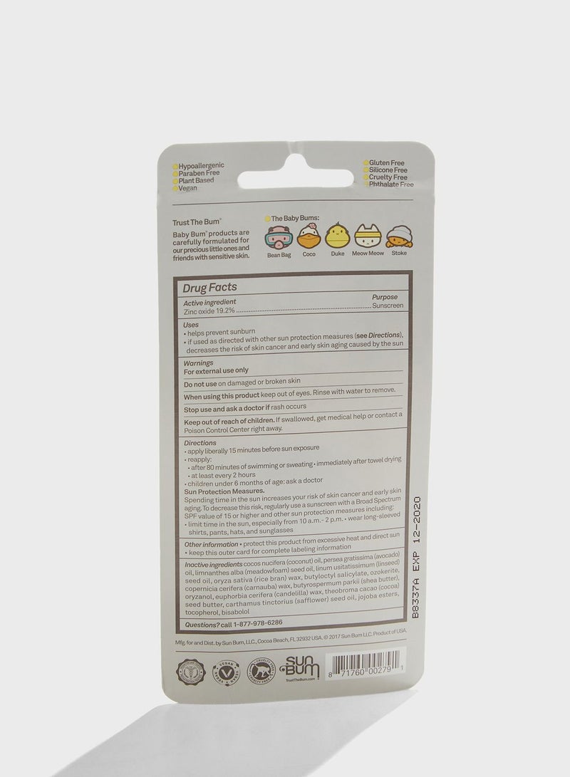 Sun Bum SPF 50 Mineral Face Stick Fragrance Free - Image 2