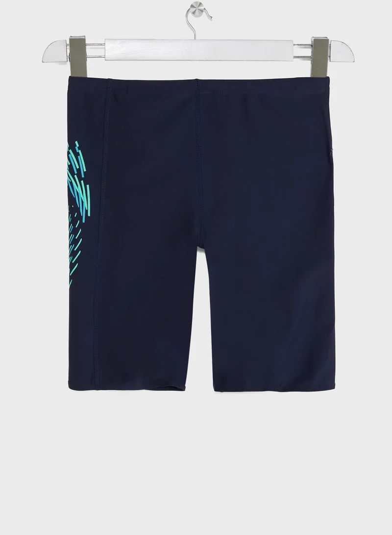 speedo Plastisol Placement Swim Shorts