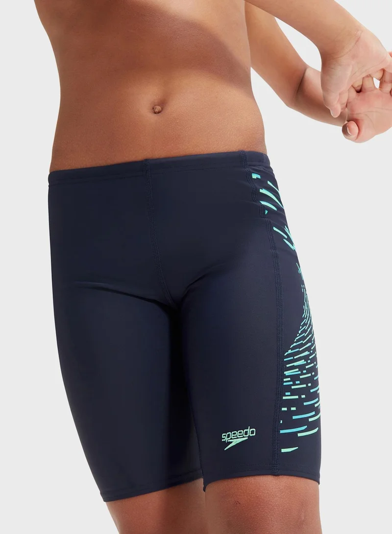 speedo Plastisol Placement Swim Shorts