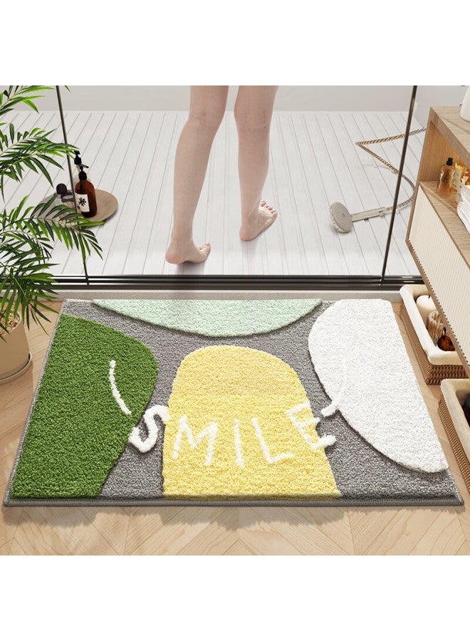 Dajiang Bathroom Mat, Toilet Entrance Non-slip Absorbent Floor Mat, 50x80cm