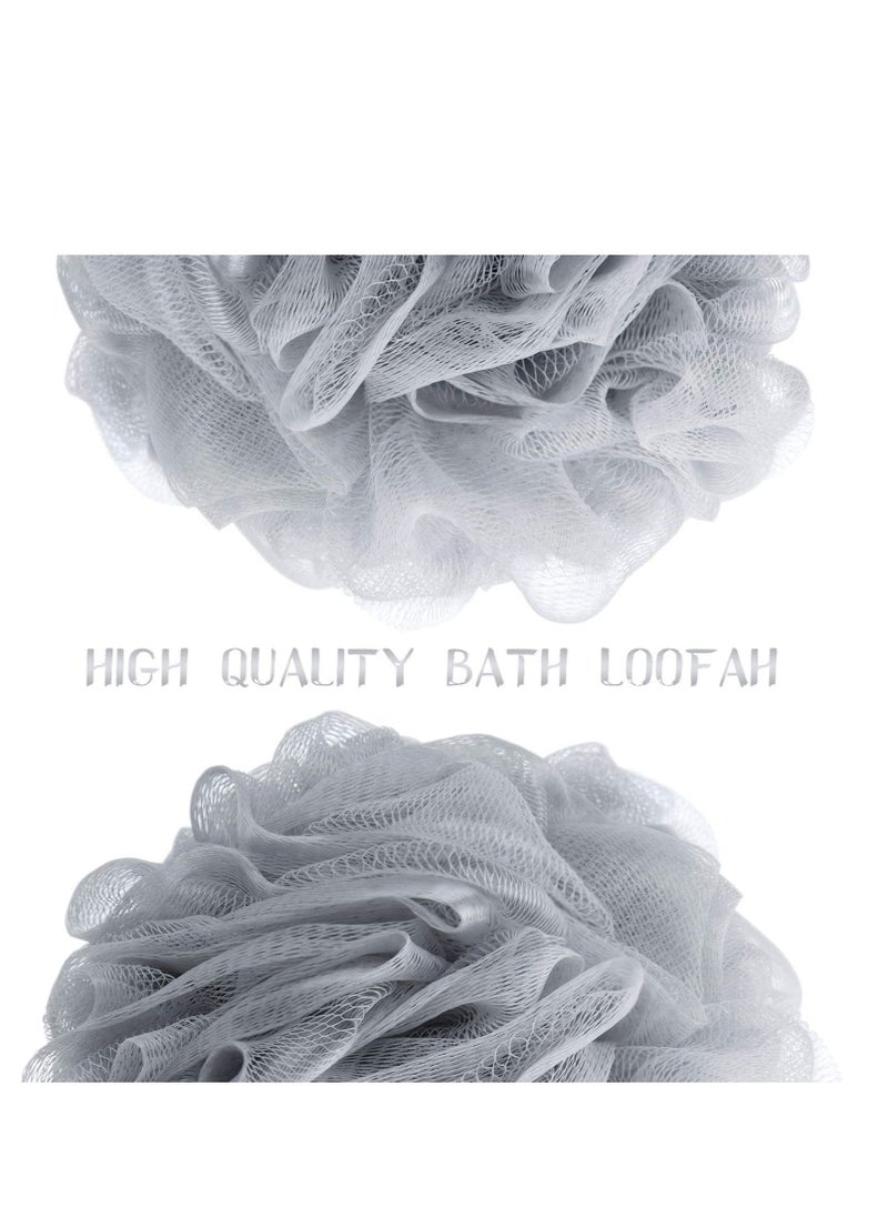 Lifenpure 4 pcs shower loofah bath sponge  - Image 2