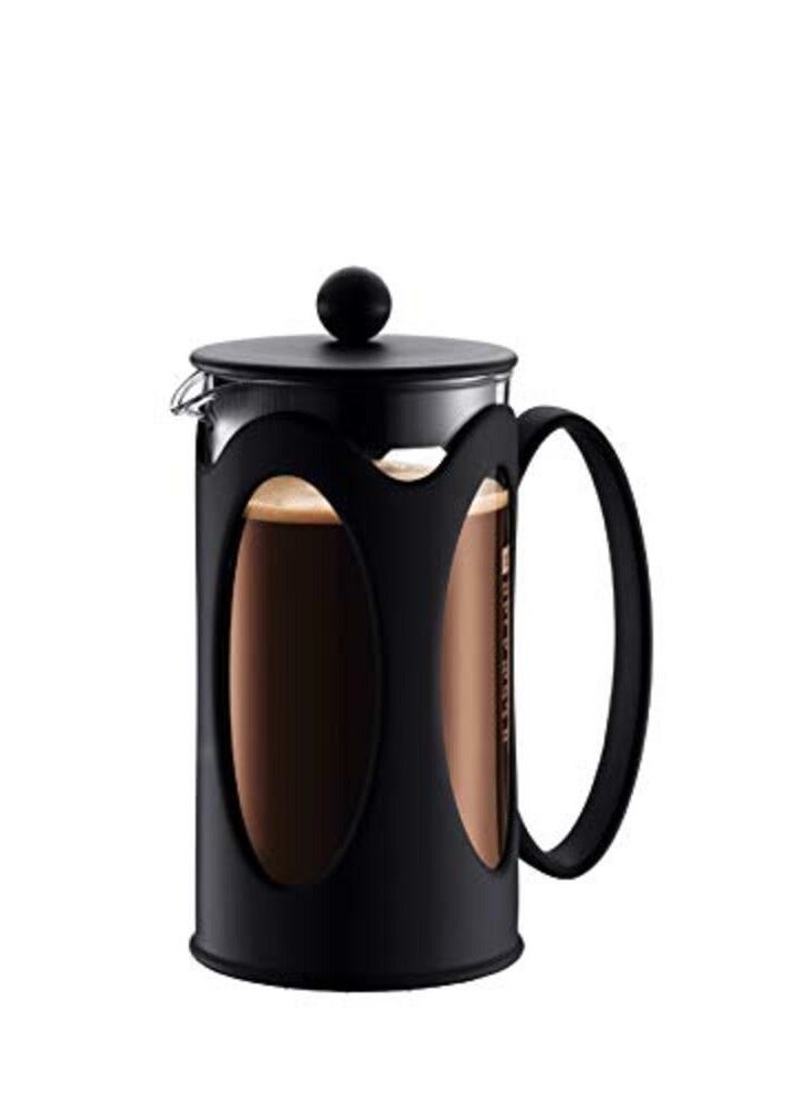 bodum Kenya French Press Coffee Maker, Black - 12oz / 3 Cups - Image 2