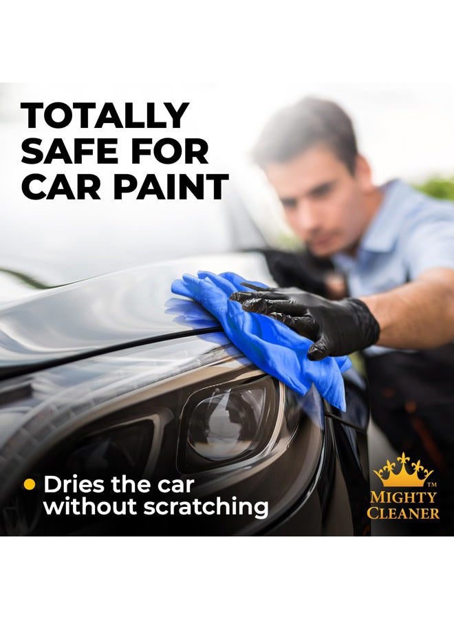 Mighty Cleaner Premium Shammy Cloth for Car Drying - 26”x17” - Super Absorbent Chamois Towel for Car - Scratch-Free, Reusable & Soft - Image 3