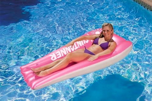Poolmaster Suntanner Inflatable Swimming Pool Float Mattress Surprise Color - Image 5